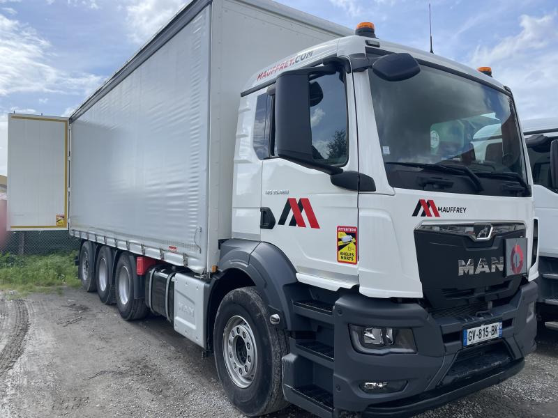 MAN TGS 35.480 - 커튼사이더 트럭 : 사진 2 MAN TGS 35.480 - 커튼사이더 트럭 : 사진 2
