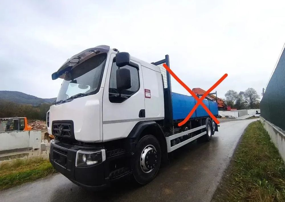 Renault D 26.320 6x2 podwozie do zabudowy - 캡 새시 트럭 : 사진 1 Renault D 26.320 6x2 podwozie do zabudowy - 캡 새시 트럭 : 사진 1