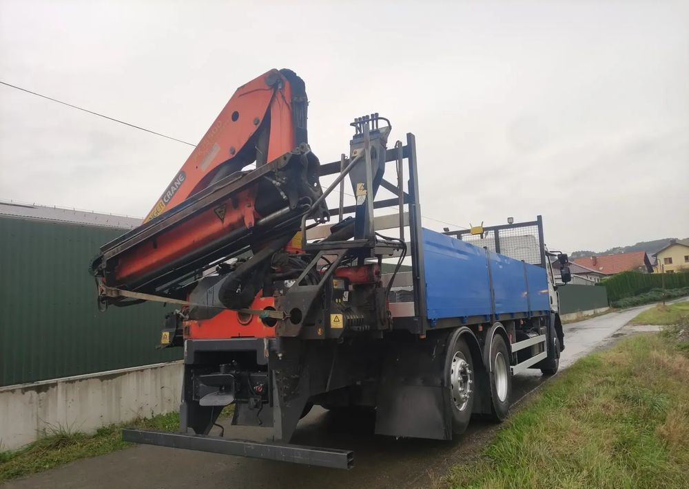 Renault Gama D 26.320 skrzynia hds palfinger PK15500 - 크레인 트럭, 드롭사이드/ 플랫베드 트럭 : 사진 5 Renault Gama D 26.320 skrzynia hds palfinger PK15500 - 크레인 트럭, 드롭사이드/ 플랫베드 트럭 : 사진 5