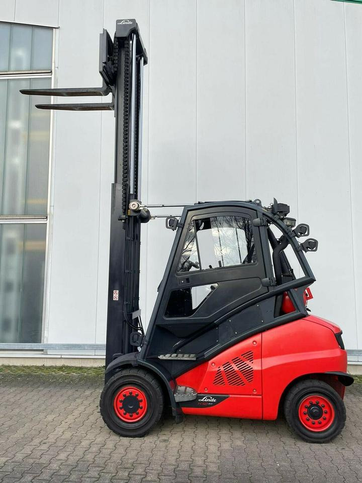 Linde Linde H 50 T - 7.390 h - Seitenschieber/Zinken neu - - LPG 지게차 : 사진 5 Linde Linde H 50 T - 7.390 h - Seitenschieber/Zinken neu - - LPG 지게차 : 사진 5