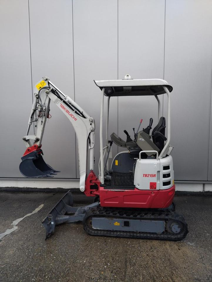 Takeuchi TB 215 R - 1.611 h - Schnellwechsler neu - - 미니 굴삭기 : 사진 3 Takeuchi TB 215 R - 1.611 h - Schnellwechsler neu - - 미니 굴삭기 : 사진 3