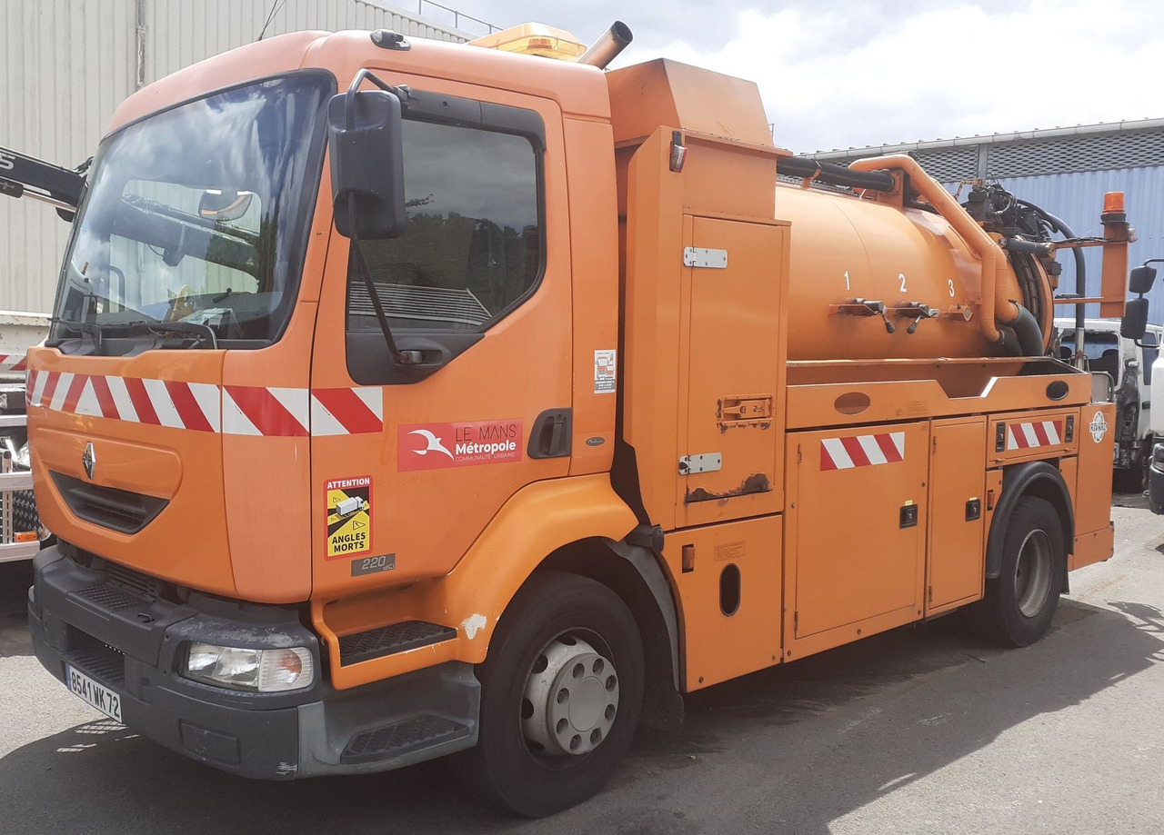 8541-WF-72 - Camion cureuse Renault - 진공 흡입 트럭 : 사진 1 8541-WF-72 - Camion cureuse Renault - 진공 흡입 트럭 : 사진 1