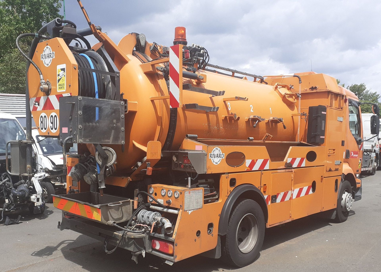 8541-WF-72 - Camion cureuse Renault - 진공 흡입 트럭 : 사진 2 8541-WF-72 - Camion cureuse Renault - 진공 흡입 트럭 : 사진 2