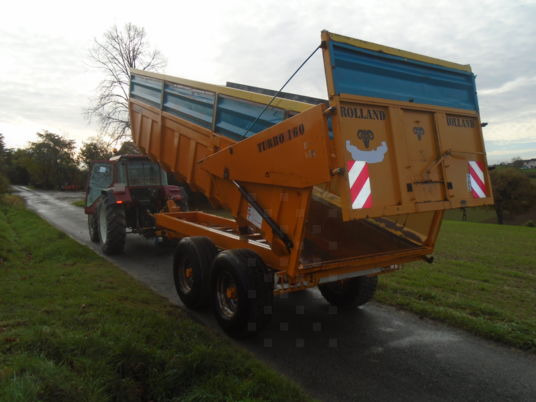 Rolland TURBO 160 - 덤프 트레일러 : 사진 4 Rolland TURBO 160 - 덤프 트레일러 : 사진 4