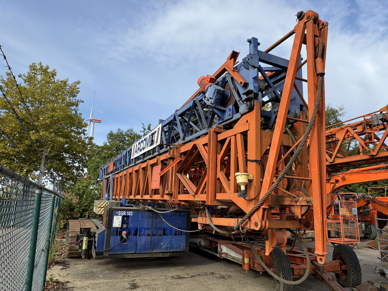 Arcomet T 33 C - 자립형 크레인 : 사진 1 Arcomet T 33 C - 자립형 크레인 : 사진 1