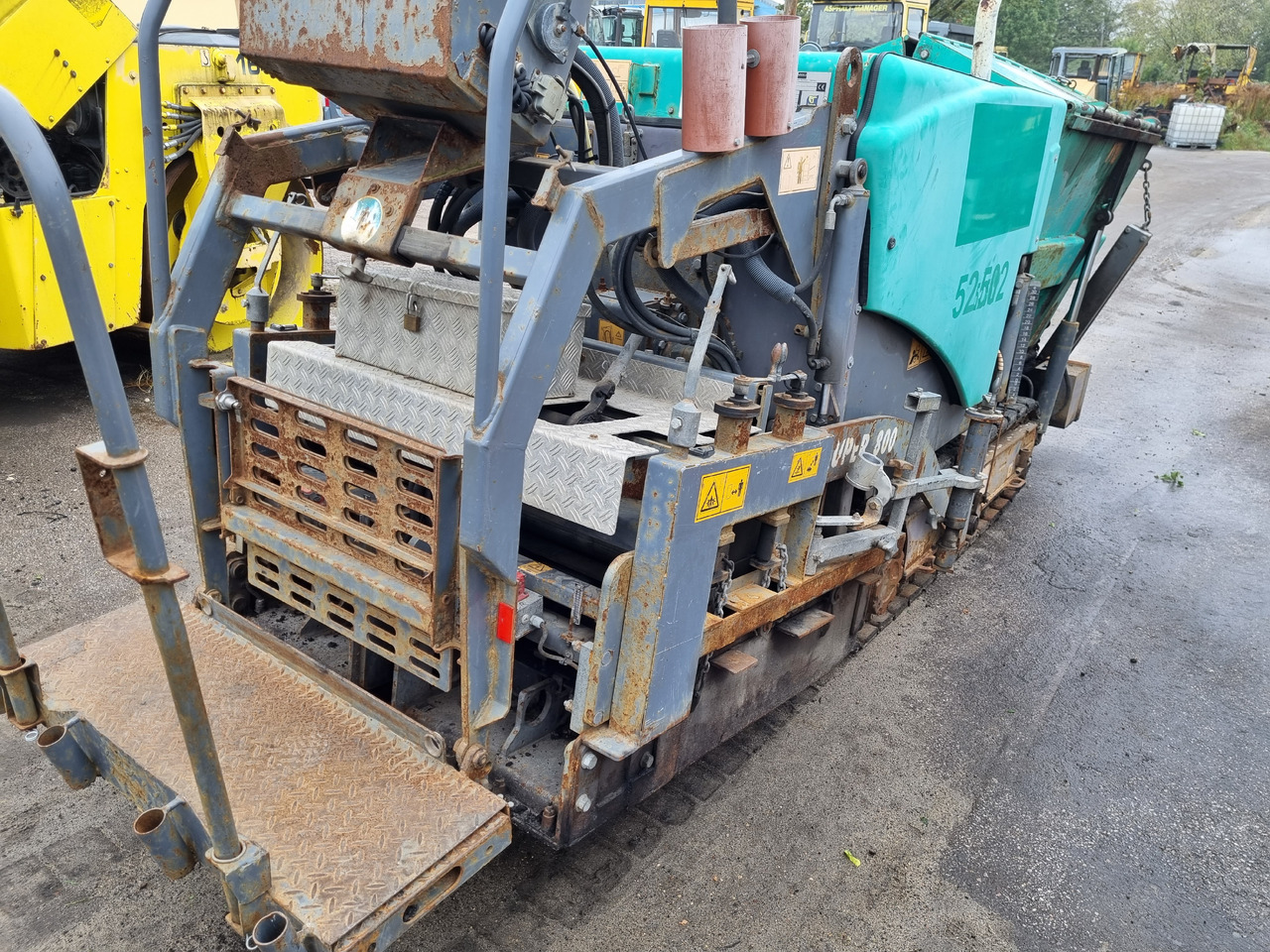 VÖGELE SUPER 800 - 아스팔트 포장기 : 사진 2 VÖGELE SUPER 800 - 아스팔트 포장기 : 사진 2