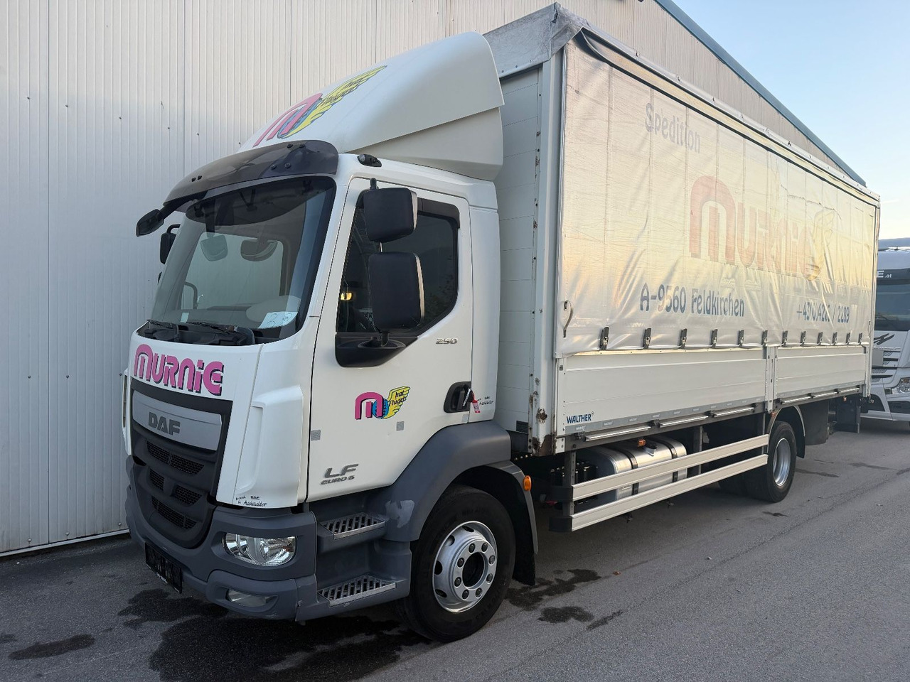 DAF LF 250 16T/LBW €6 - 커튼사이더 트럭 : 사진 1 DAF LF 250 16T/LBW €6 - 커튼사이더 트럭 : 사진 1