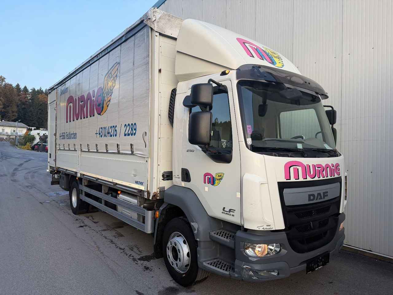 DAF LF 250 16T/LBW €6 - 커튼사이더 트럭 : 사진 2 DAF LF 250 16T/LBW €6 - 커튼사이더 트럭 : 사진 2