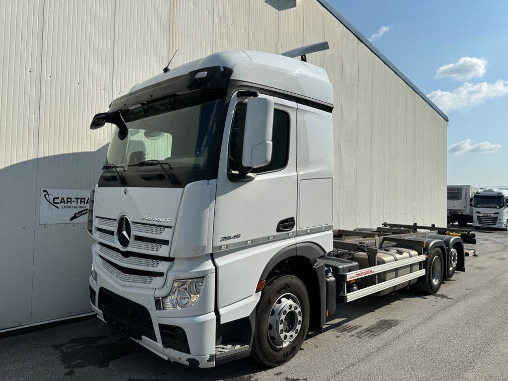 Mercedes-Benz Actros 2545 2T LBW - 컨테이너 운반 장치/ 스와프 보디 트럭 : 사진 1 Mercedes-Benz Actros 2545 2T LBW - 컨테이너 운반 장치/ 스와프 보디 트럭 : 사진 1