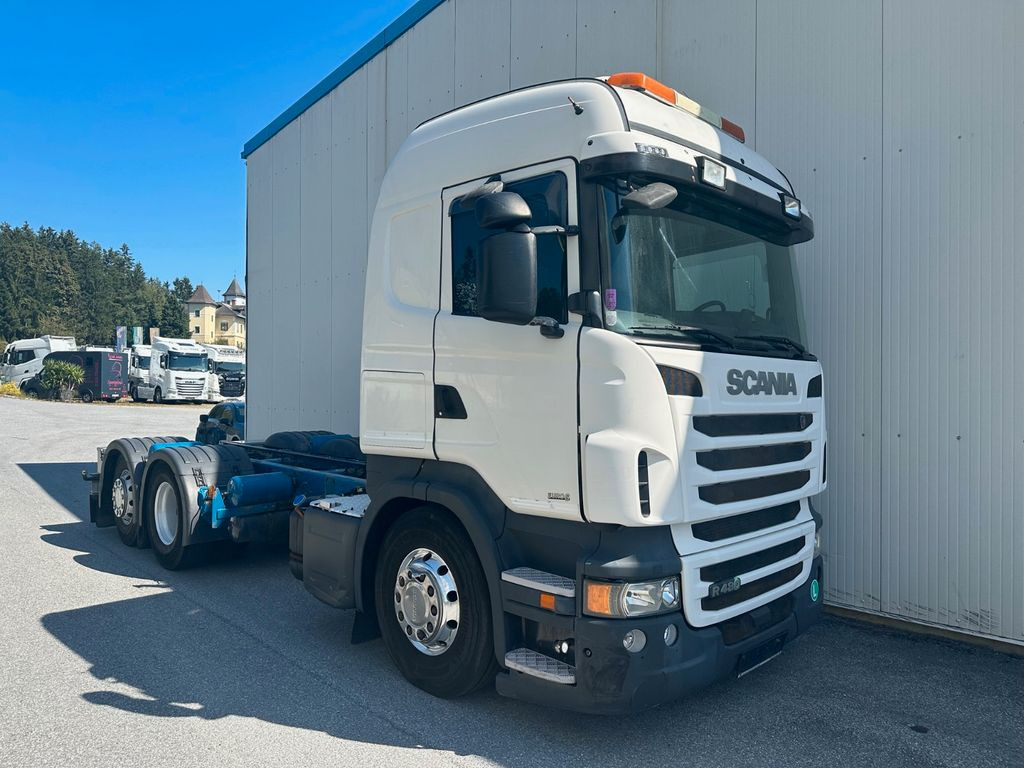 Scania R 480 Opticruise Highline Retarder PTO Standklim - 캡 새시 트럭 : 사진 2 Scania R 480 Opticruise Highline Retarder PTO Standklim - 캡 새시 트럭 : 사진 2