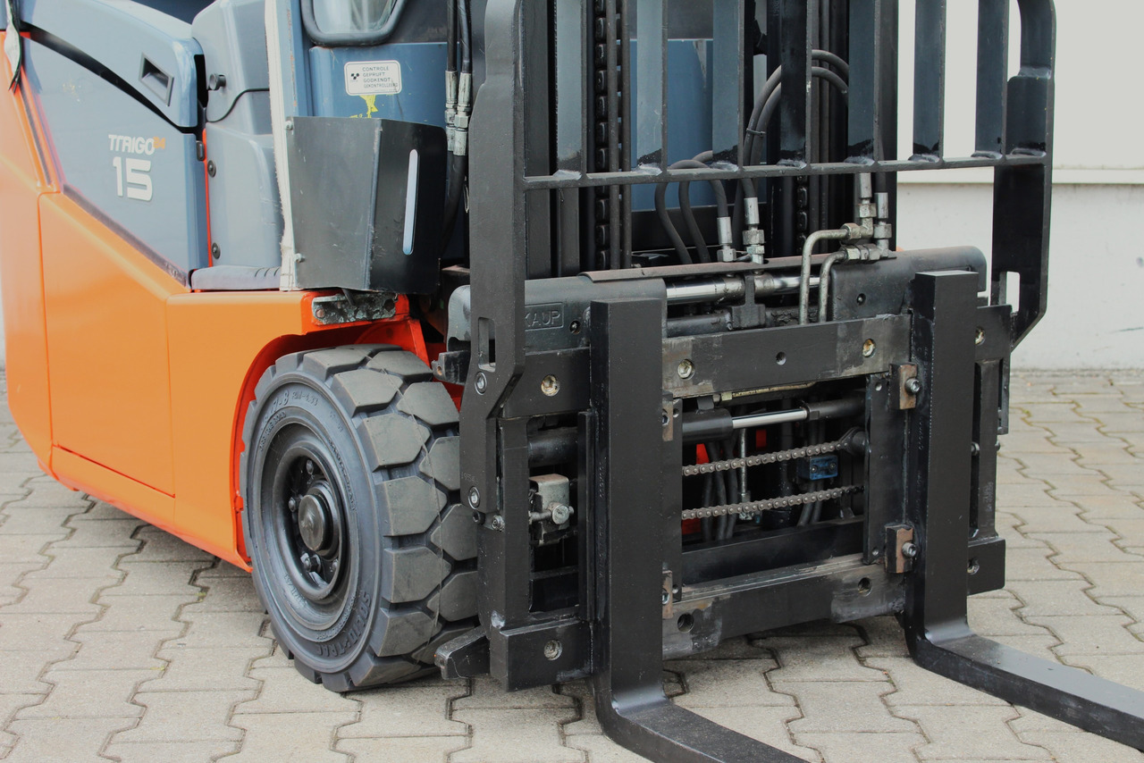 전기 지게차 TOYOTA 7FBEST15 Zinkenverstellung : 사진 24