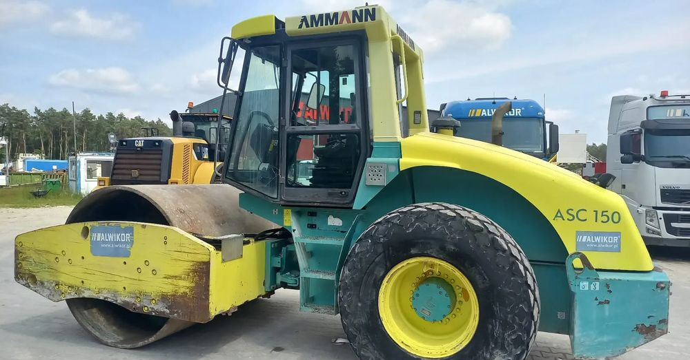 Ammann ASC 150 walec stal guma - 롤러 : 사진 2 Ammann ASC 150 walec stal guma - 롤러 : 사진 2