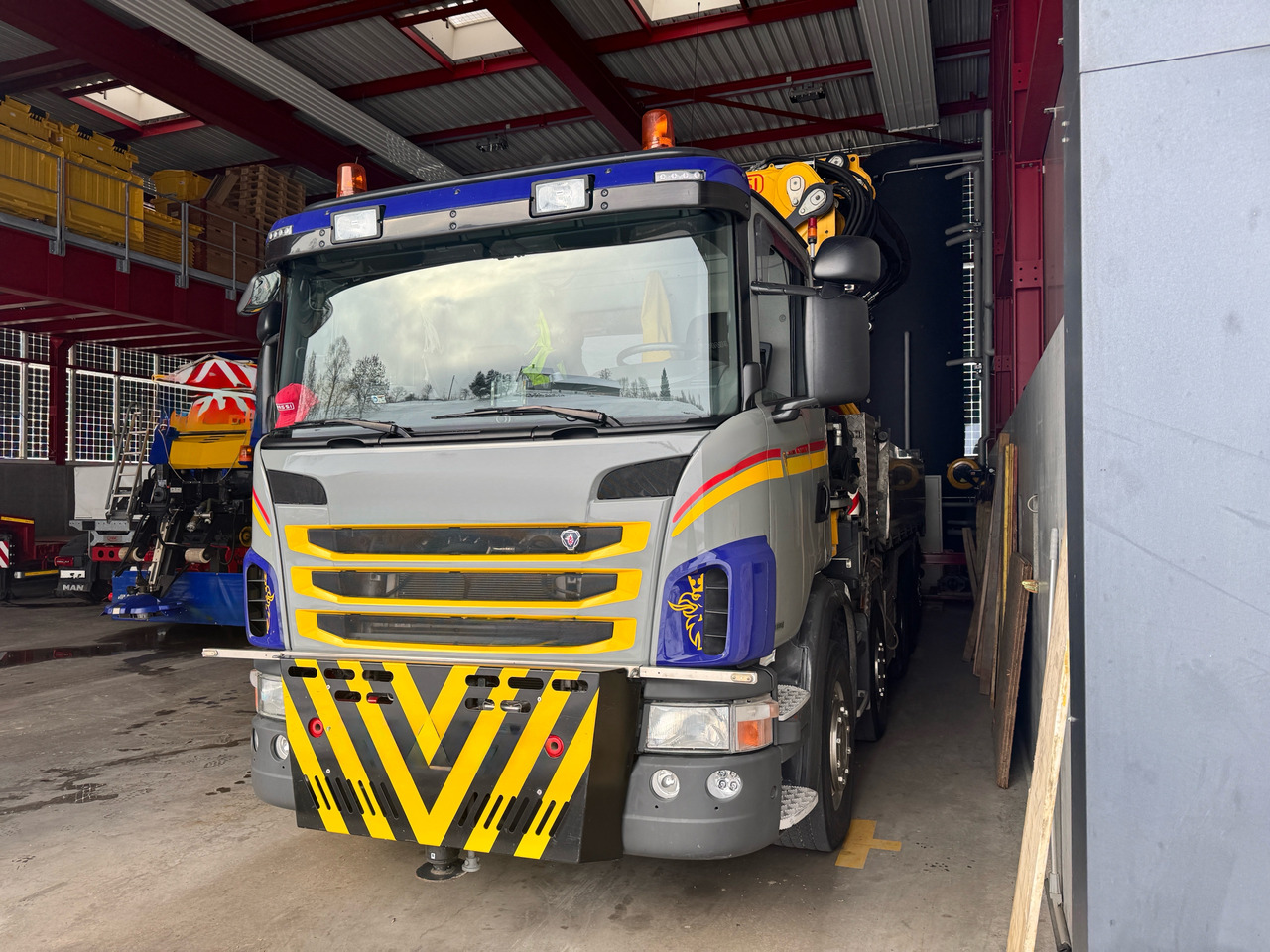 SCANIA G480 10x4 Fassi F950 *72‘000 KM* - 크레인 트럭 : 사진 4 SCANIA G480 10x4 Fassi F950 *72‘000 KM* - 크레인 트럭 : 사진 4