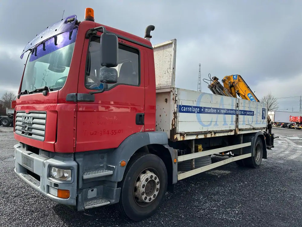 MAN TGM 18.280 *202000 km*Grue EFFER type 120 3 S*PREMIER PROPRIO - 크레인 트럭, 드롭사이드/ 플랫베드 트럭 : 사진 2 MAN TGM 18.280 *202000 km*Grue EFFER type 120 3 S*PREMIER PROPRIO - 크레인 트럭, 드롭사이드/ 플랫베드 트럭 : 사진 2
