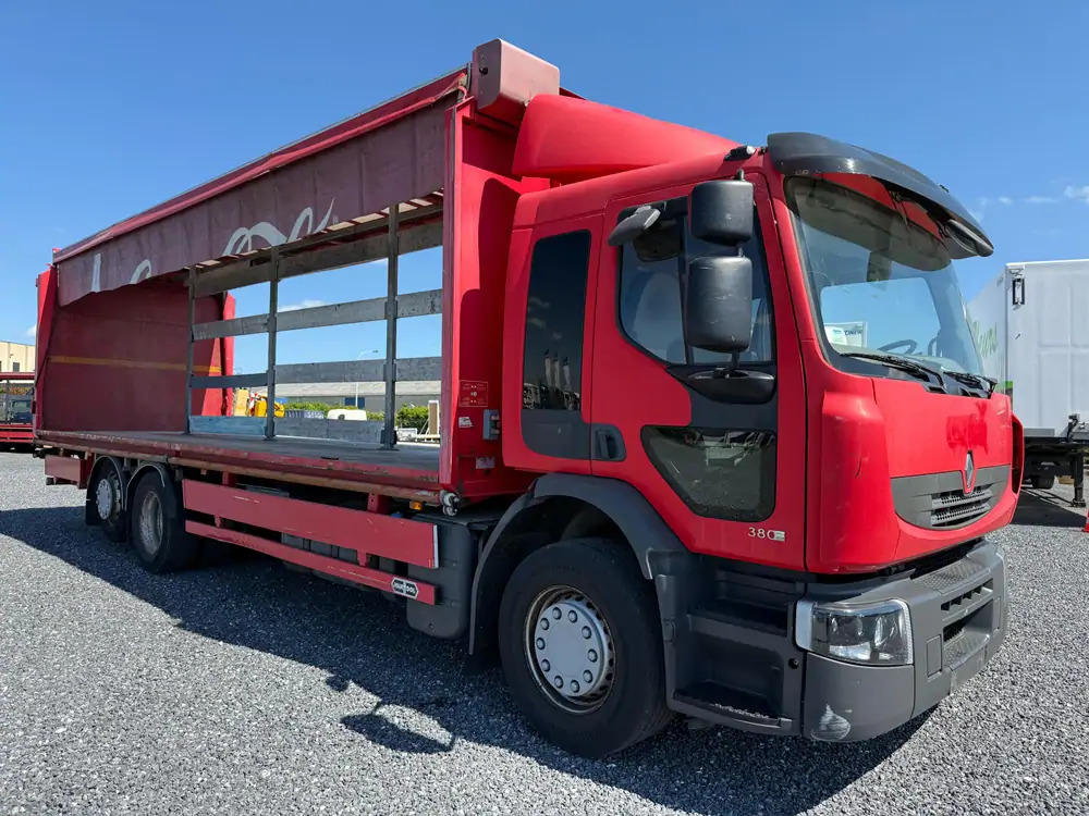 Renault Premium *488.150 km*Hayon 2500 kg*Full pneumatique*Euro5 - 커튼사이더 트럭 : 사진 2 Renault Premium *488.150 km*Hayon 2500 kg*Full pneumatique*Euro5 - 커튼사이더 트럭 : 사진 2