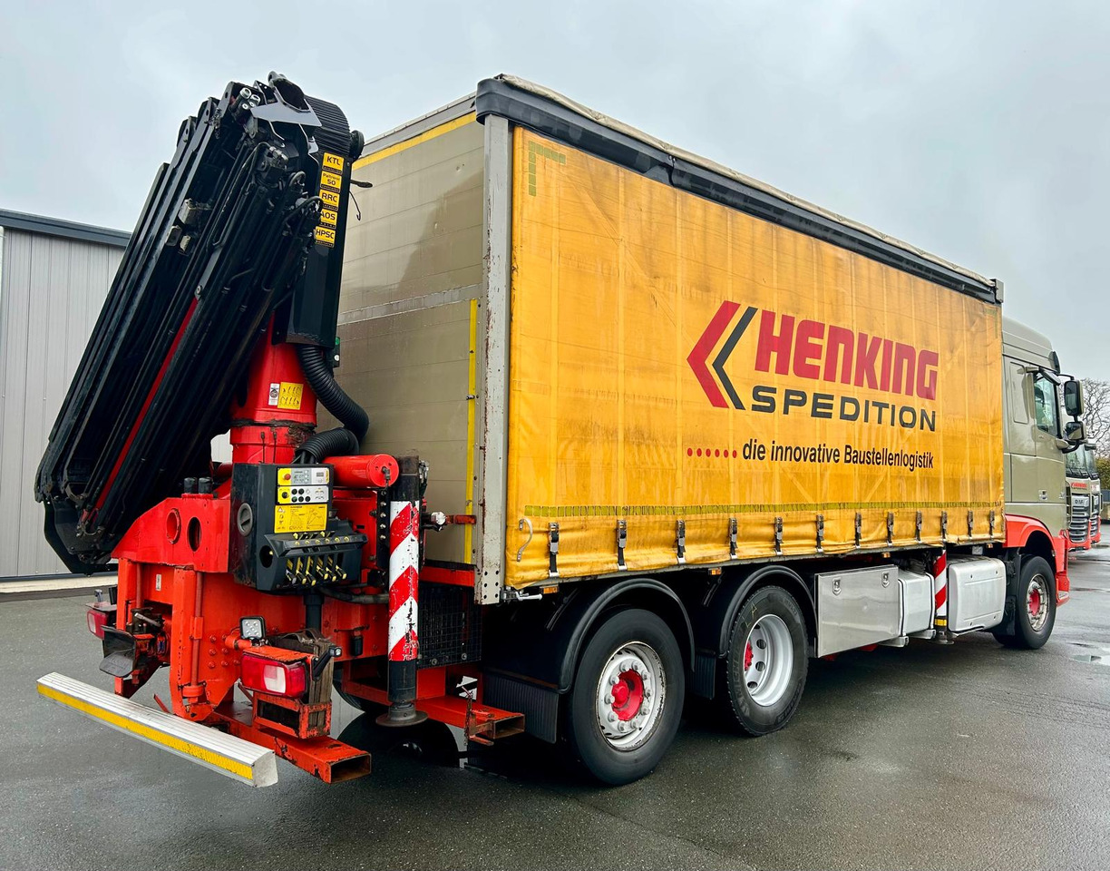 DAF DAF XF 460 FAN + PALFINGER + 16mtr + Lenkachse + EURO 6 - 커튼사이더 트럭, 크레인 트럭 : 사진 5 DAF DAF XF 460 FAN + PALFINGER + 16mtr + Lenkachse + EURO 6 - 커튼사이더 트럭, 크레인 트럭 : 사진 5