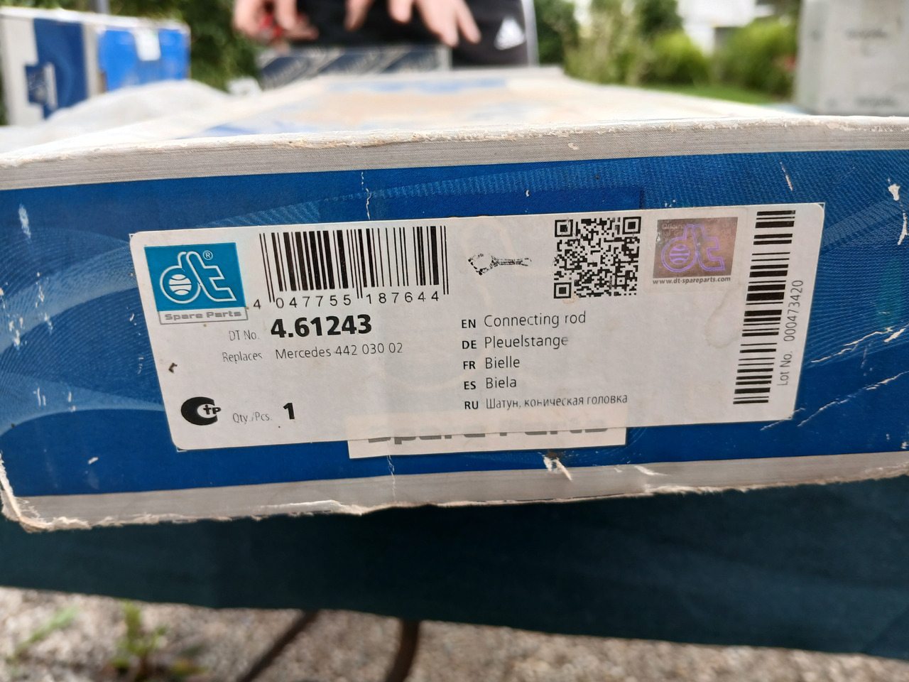 Conrod DT 461243 for Mercedes  - 엔진 및 부품 : 사진 2 Conrod DT 461243 for Mercedes  - 엔진 및 부품 : 사진 2