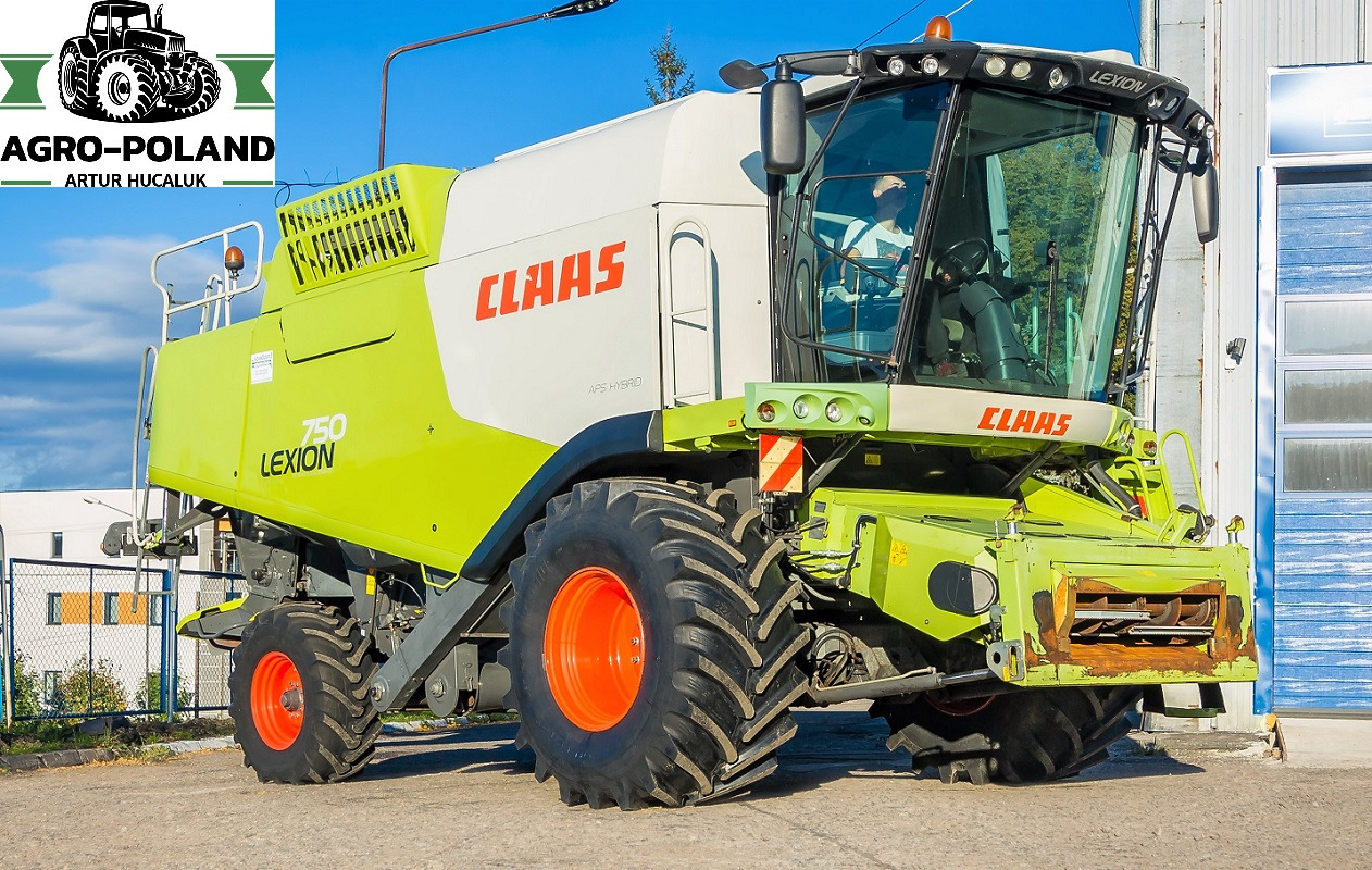 CLAAS LEXION 750 - 2012 ROK - 1650 h - 7.5 M - 목초수확기 : 사진 1 CLAAS LEXION 750 - 2012 ROK - 1650 h - 7.5 M - 목초수확기 : 사진 1