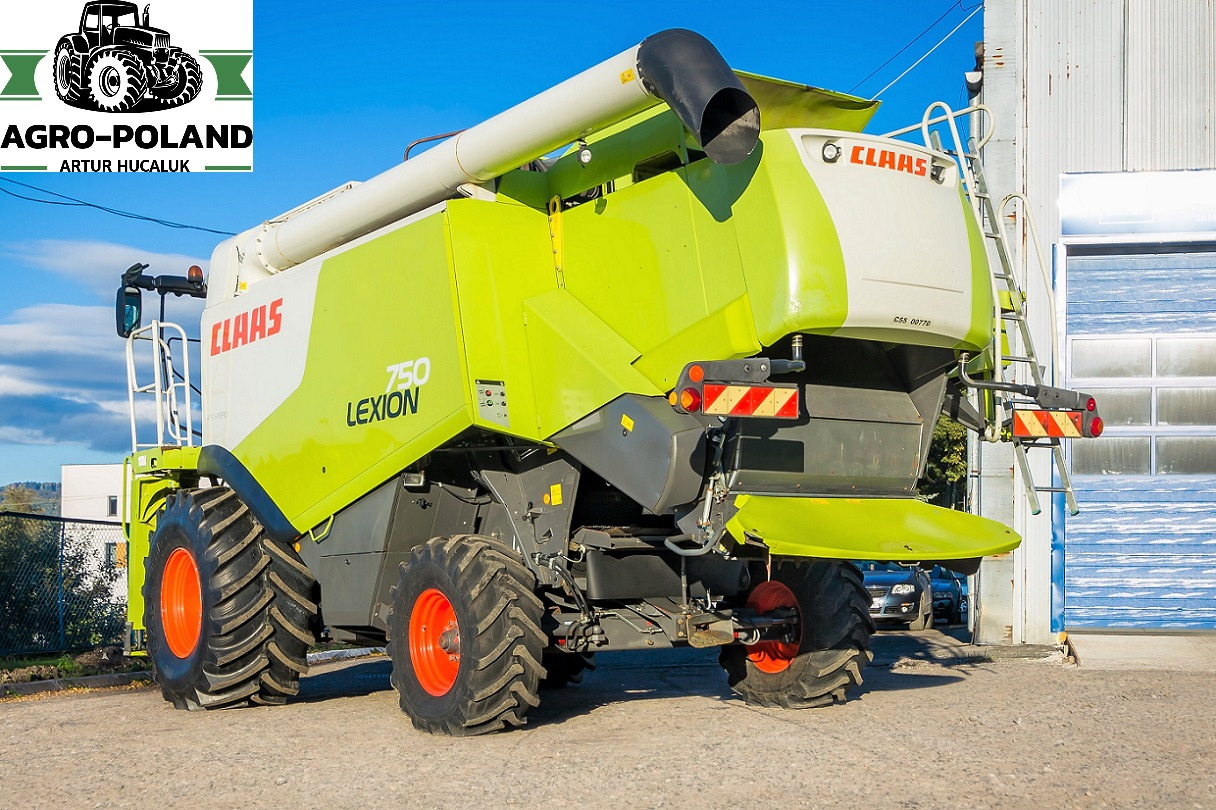 CLAAS LEXION 750 - 2012 ROK - 1650 h - 7.5 M - 목초수확기 : 사진 5 CLAAS LEXION 750 - 2012 ROK - 1650 h - 7.5 M - 목초수확기 : 사진 5