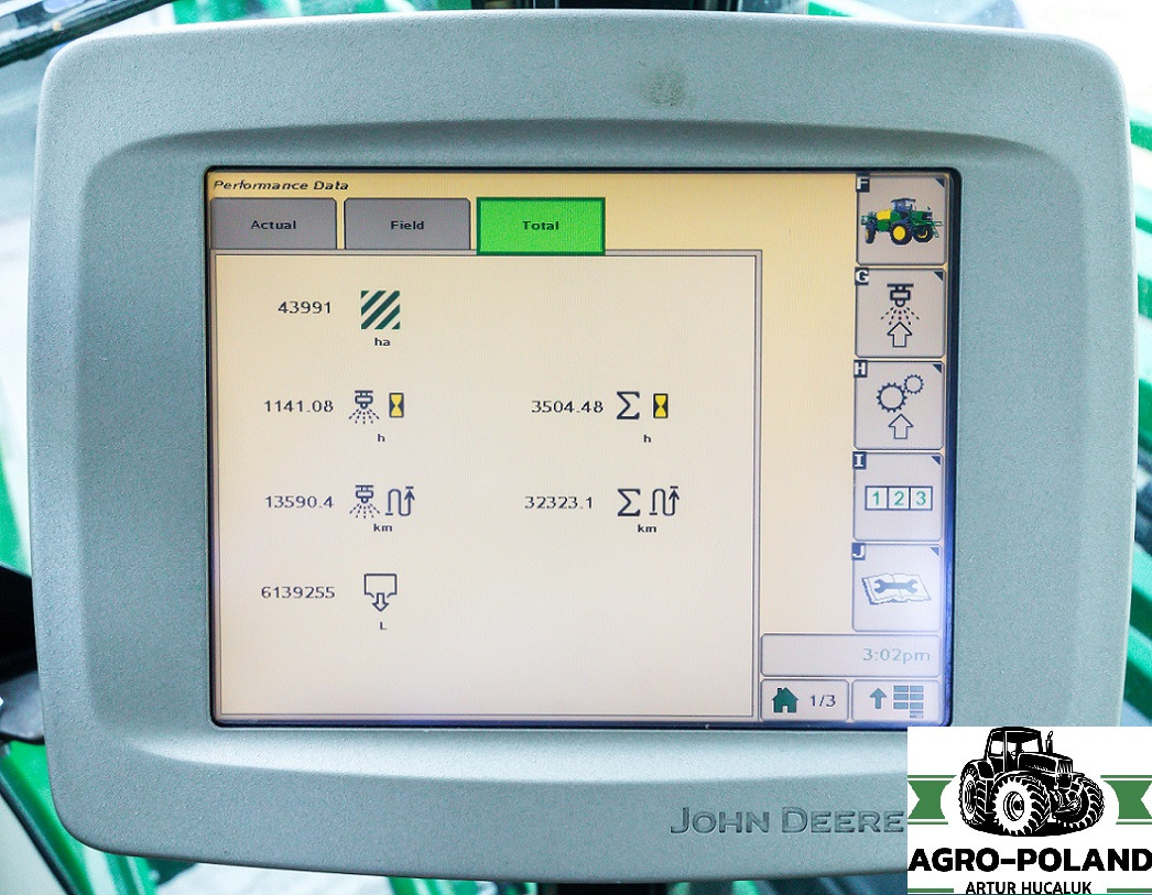 JOHN DEERE 5430 i - 2011 ROK - 36 M - GPS - AUTOPILOT - AUTOTRAC - 1141 h - 자주 동력 스프레이 : 사진 5 JOHN DEERE 5430 i - 2011 ROK - 36 M - GPS - AUTOPILOT - AUTOTRAC - 1141 h - 자주 동력 스프레이 : 사진 5