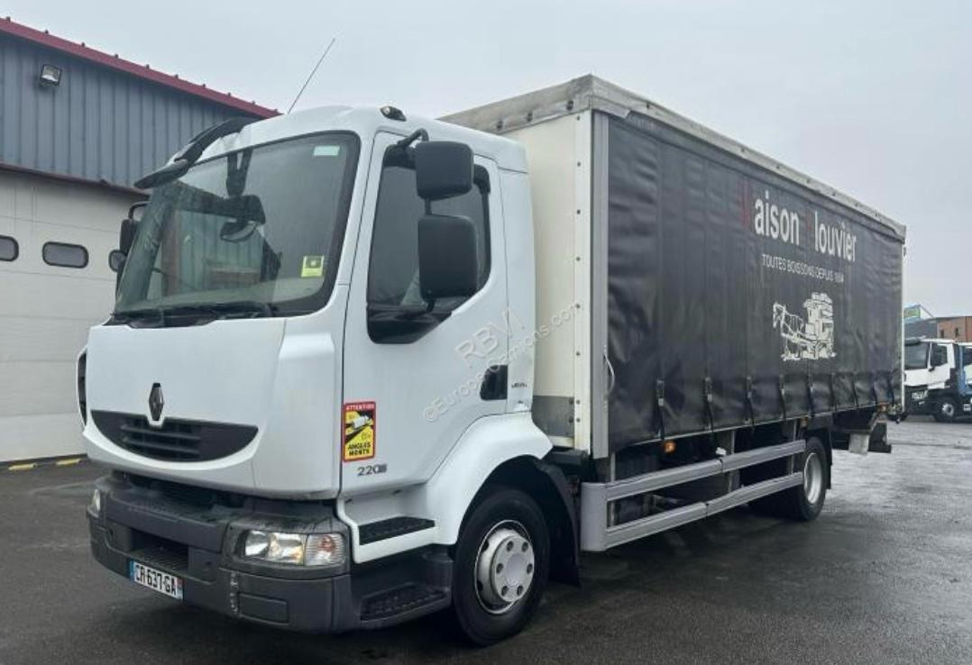 RENAULT MIDLUM 12.220 - 커튼사이더 트럭 : 사진 1 RENAULT MIDLUM 12.220 - 커튼사이더 트럭 : 사진 1
