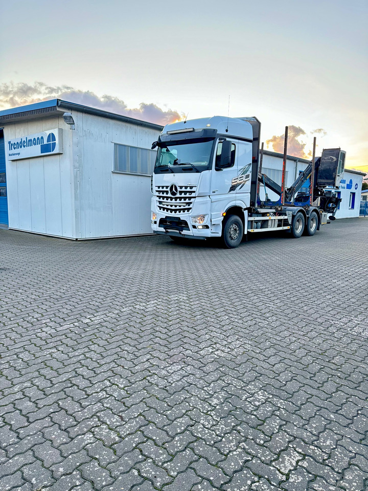 Mercedes Arocs 3358 L 6x4 Radstand 4500 Arocs 3358 L 6x4 Blatt-Luft Gefedert - 목재 트럭 : 사진 1 Mercedes Arocs 3358 L 6x4 Radstand 4500 Arocs 3358 L 6x4 Blatt-Luft Gefedert - 목재 트럭 : 사진 1