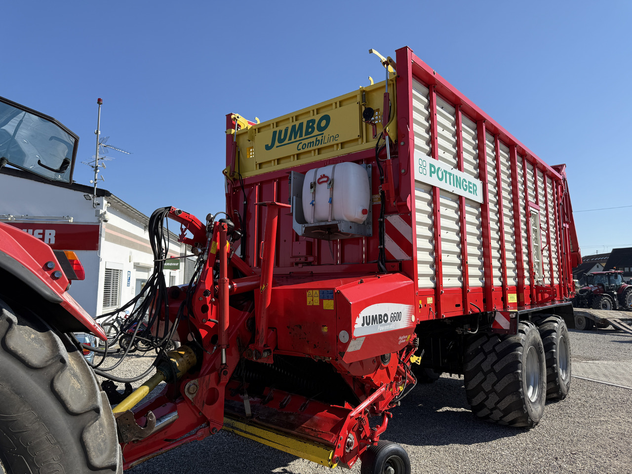 PÖTTINGER Jumbo 6600 L - 옥수수 헤더 : 사진 3 PÖTTINGER Jumbo 6600 L - 옥수수 헤더 : 사진 3