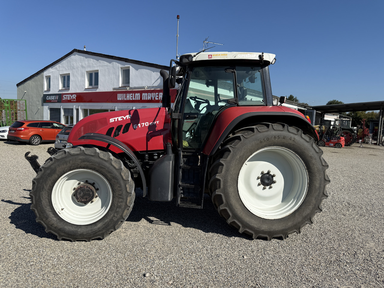 Steyr CVT 6170 - 장궤형 트랙터 : 사진 3 Steyr CVT 6170 - 장궤형 트랙터 : 사진 3