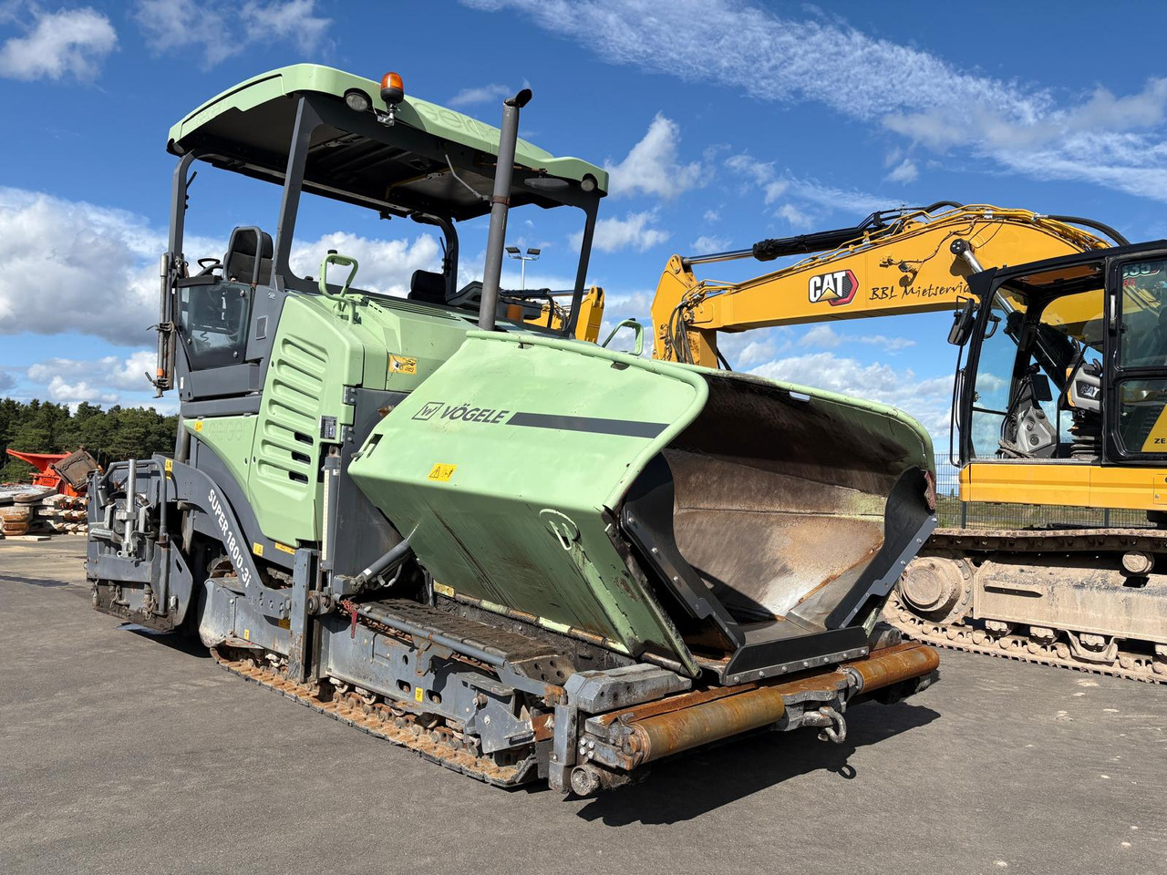 VÖGELE SUPER 1800-3i - 아스팔트 포장기 : 사진 3 VÖGELE SUPER 1800-3i - 아스팔트 포장기 : 사진 3