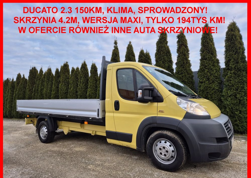 Fiat DUCATO 2.3 MultiJet 150KM - 플랫베드 밴 : 사진 1 Fiat DUCATO 2.3 MultiJet 150KM - 플랫베드 밴 : 사진 1