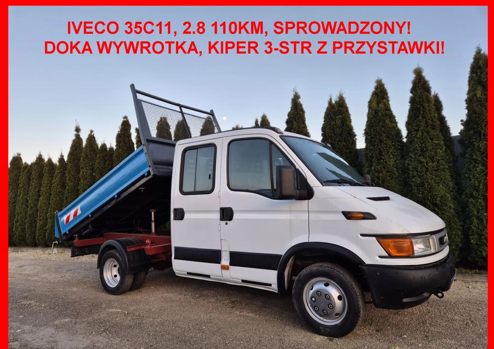 Iveco 35C11 2.8 110KM Zwykła Pompa Brygadówka - 덤프 밴 : 사진 1 Iveco 35C11 2.8 110KM Zwykła Pompa Brygadówka - 덤프 밴 : 사진 1