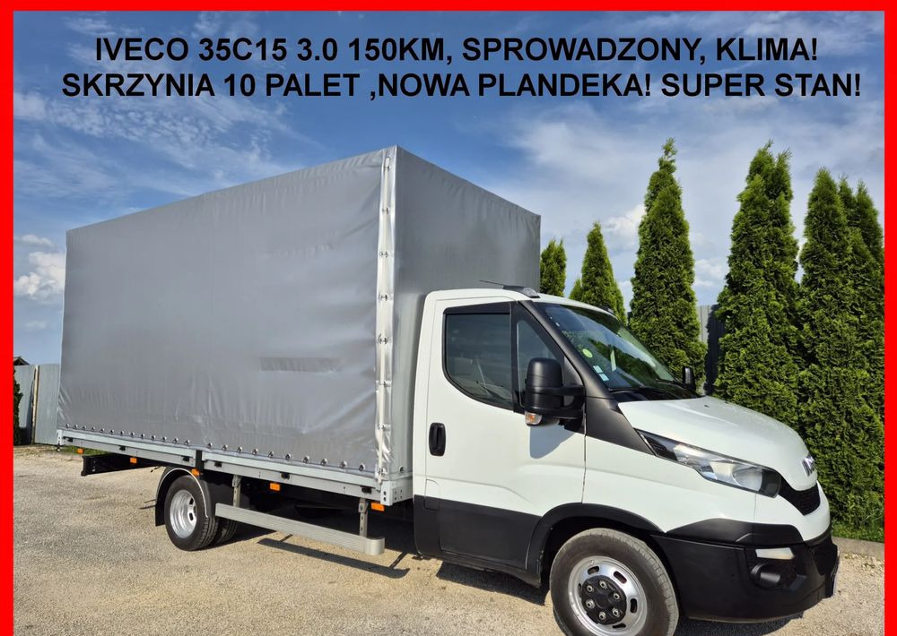 Iveco 35C15 3.0 150KM, Burto-Plandeka - 커튼 사이드 밴 : 사진 1 Iveco 35C15 3.0 150KM, Burto-Plandeka - 커튼 사이드 밴 : 사진 1