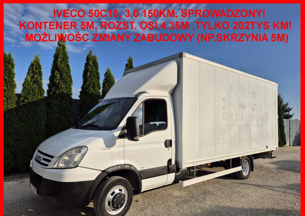 Iveco 50C15 3.0 150KM - 박스 밴 : 사진 2 Iveco 50C15 3.0 150KM - 박스 밴 : 사진 2