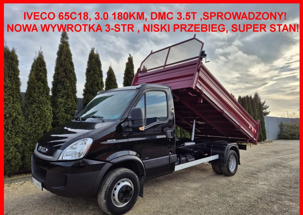 Iveco 65C18 / 3.0 180KM/ Nowa Wywrotka 3-stronna/ - 덤프 밴 : 사진 2 Iveco 65C18 / 3.0 180KM/ Nowa Wywrotka 3-stronna/ - 덤프 밴 : 사진 2