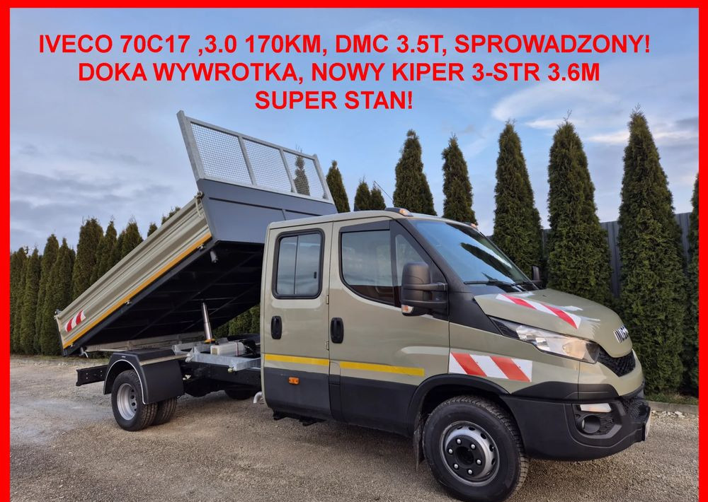 Iveco 70C17 3.0 170KM/Brygadówka / - 덤프 밴 : 사진 1 Iveco 70C17 3.0 170KM/Brygadówka / - 덤프 밴 : 사진 1
