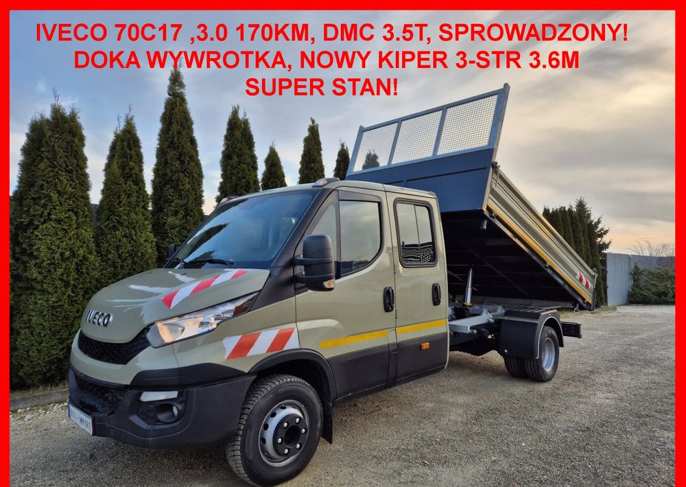 Iveco 70C17 3.0 170KM/Brygadówka / - 덤프 밴 : 사진 2 Iveco 70C17 3.0 170KM/Brygadówka / - 덤프 밴 : 사진 2