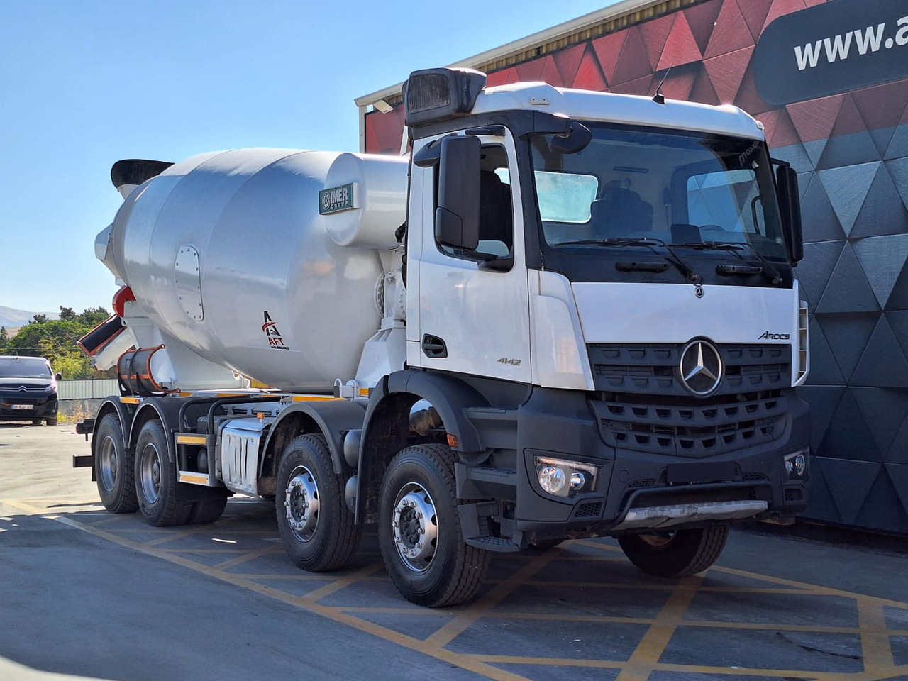 MERCEDES-BENZ AROCS 4142 - 콘크리트 믹서 : 사진 3 MERCEDES-BENZ AROCS 4142 - 콘크리트 믹서 : 사진 3