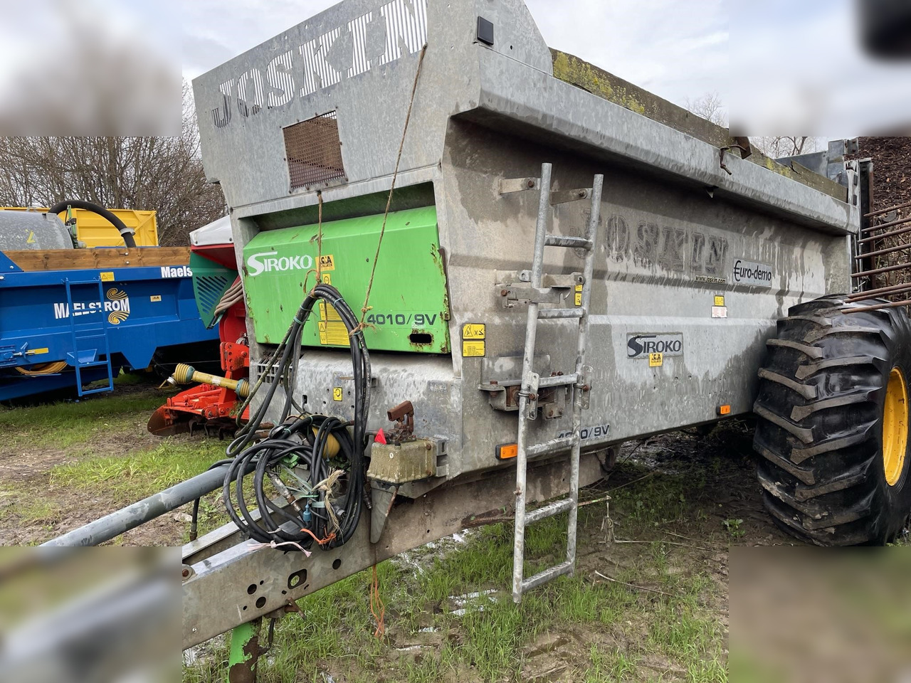 2012 JOSKIN SIROKO 4010/9V - 퇴비 스프레더 : 사진 1 2012 JOSKIN SIROKO 4010/9V - 퇴비 스프레더 : 사진 1