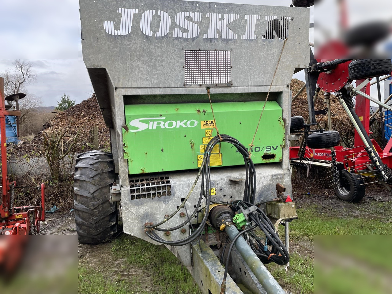 2012 JOSKIN SIROKO 4010/9V - 퇴비 스프레더 : 사진 4 2012 JOSKIN SIROKO 4010/9V - 퇴비 스프레더 : 사진 4