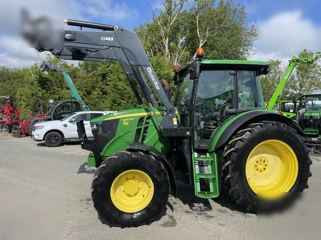 2015 JOHN DEERE 6110RC - 장궤형 트랙터 : 사진 1 2015 JOHN DEERE 6110RC - 장궤형 트랙터 : 사진 1