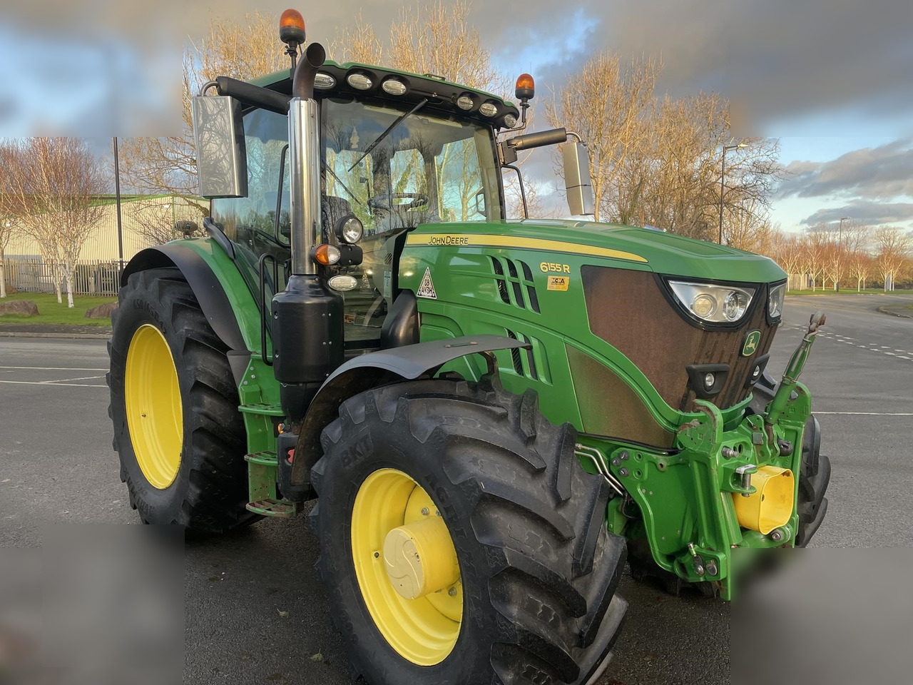 2020 JOHN DEERE 6155R - 장궤형 트랙터 : 사진 4 2020 JOHN DEERE 6155R - 장궤형 트랙터 : 사진 4