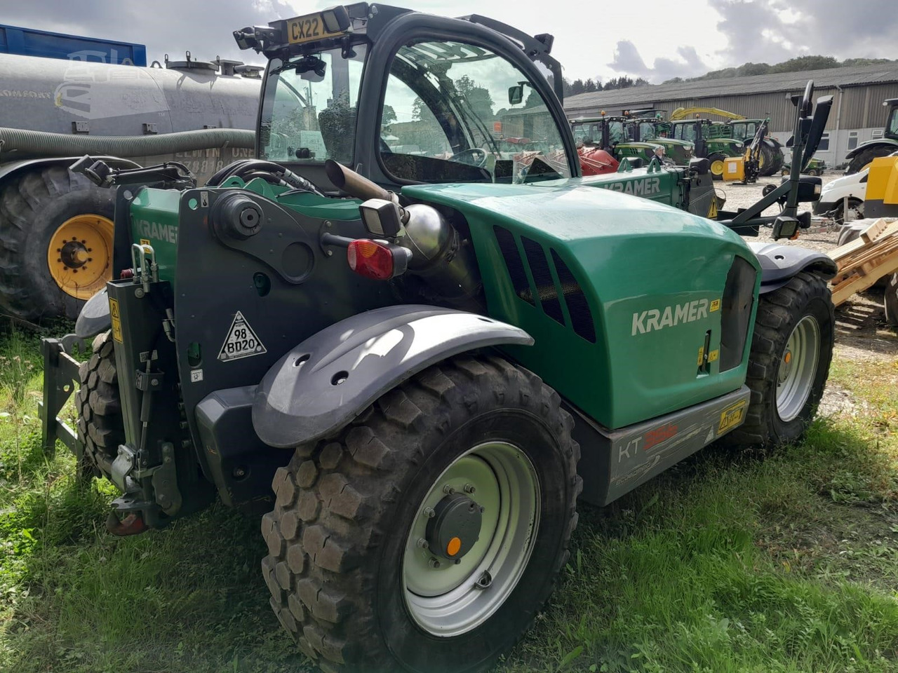 2022 KRAMER KT356 - 텔레스코픽 핸들러 : 사진 4 2022 KRAMER KT356 - 텔레스코픽 핸들러 : 사진 4