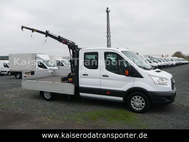 Ford Transit FT 350 L4 HA DoKa Pritsche+Kran Klima - 플랫베드 밴 : 사진 1 Ford Transit FT 350 L4 HA DoKa Pritsche+Kran Klima - 플랫베드 밴 : 사진 1