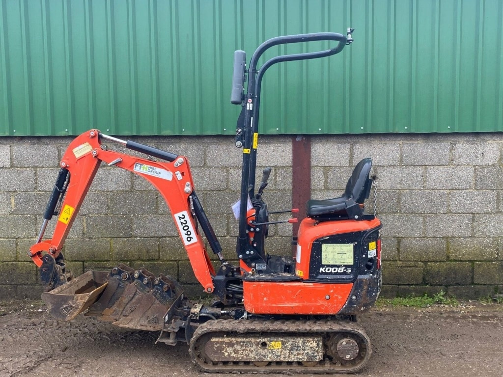 Kubota K008-5 - 미니 굴삭기 : 사진 4 Kubota K008-5 - 미니 굴삭기 : 사진 4