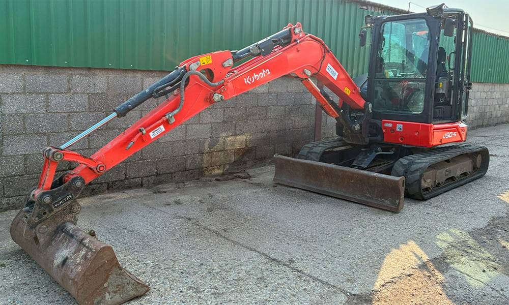 Kubota U 50-5 - 미니 굴삭기 : 사진 1 Kubota U 50-5 - 미니 굴삭기 : 사진 1