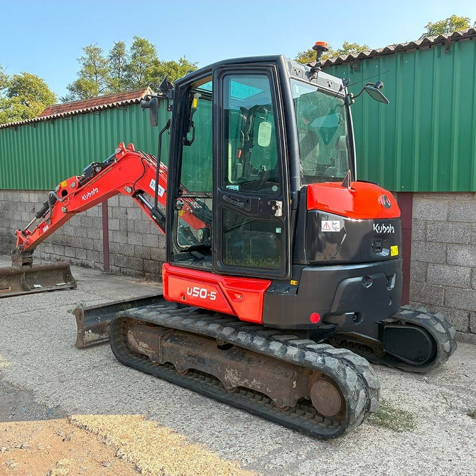 Kubota U 50-5 - 미니 굴삭기 : 사진 4 Kubota U 50-5 - 미니 굴삭기 : 사진 4