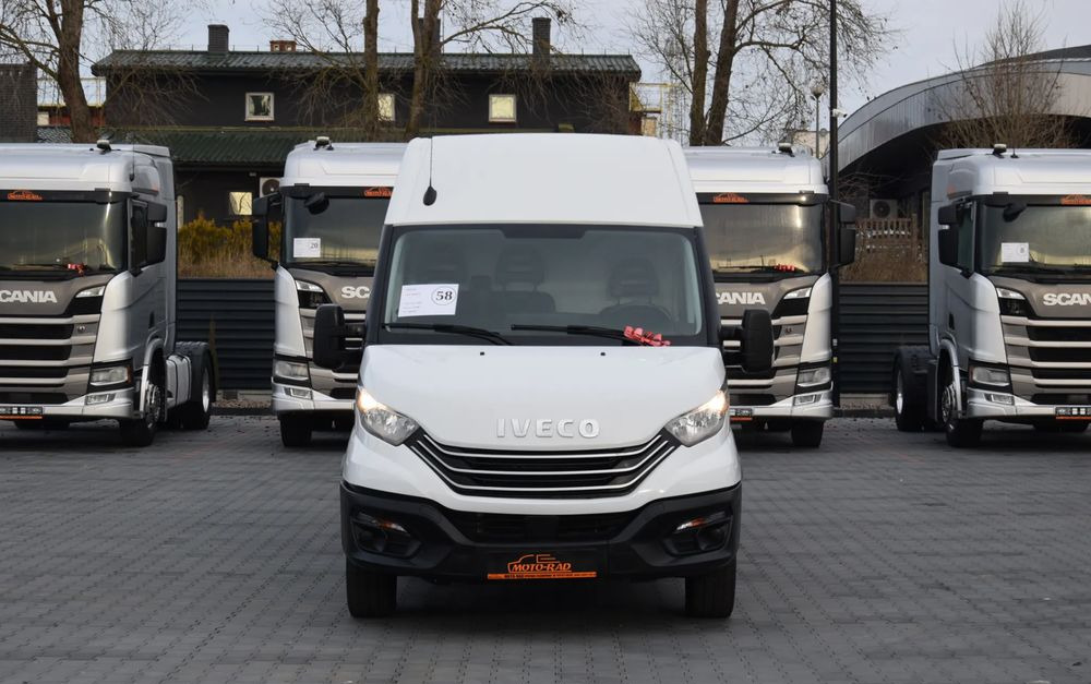 Iveco DAILY MAXI 35S14 / 2.3 - 140 KM / AUTOMAT HI-MATIC / NOWY MODEL / 3 OSOBY / DOSTAWCZE / BLASZAK / KAMERA COFANIA / TEMPOMAT / KLIMA / 2022 / SERWISOWANY / SPROWADZONY Z NIEMIEC - 패널 밴 : 사진 2 Iveco DAILY MAXI 35S14 / 2.3 - 140 KM / AUTOMAT HI-MATIC / NOWY MODEL / 3 OSOBY / DOSTAWCZE / BLASZAK / KAMERA COFANIA / TEMPOMAT / KLIMA / 2022 / SERWISOWANY / SPROWADZONY Z NIEMIEC - 패널 밴 : 사진 2