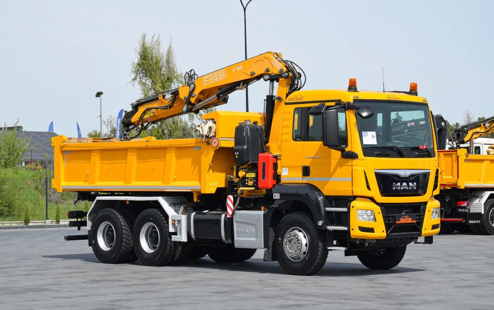 MAN TGS 26.400 / 6x4 / EURO 6 / UDT / HDS FASSI 165 / WYSUW x3 / ROTATOR / CHWYTAK / STEROWANIE RADIOWE / WZMOCNIONA RAMA / WYWROTKA / HYDROBURTA / AUTOMAT / 2017 / NOWE OPONY - 100% / NISKI PRZEBIEG - 덤프트럭, 크레인 트럭 : 사진 3 MAN TGS 26.400 / 6x4 / EURO 6 / UDT / HDS FASSI 165 / WYSUW x3 / ROTATOR / CHWYTAK / STEROWANIE RADIOWE / WZMOCNIONA RAMA / WYWROTKA / HYDROBURTA / AUTOMAT / 2017 / NOWE OPONY - 100% / NISKI PRZEBIEG - 덤프트럭, 크레인 트럭 : 사진 3