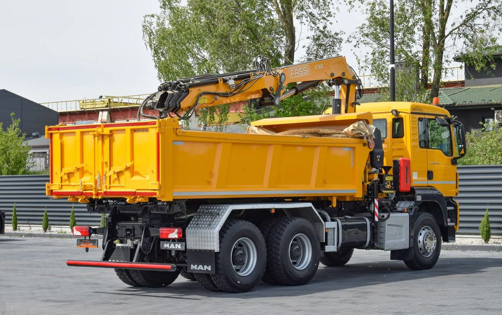 MAN TGS 26.400 / 6x4 / EURO 6 / UDT / HDS FASSI 165 / WYSUW x3 / ROTATOR / CHWYTAK / STEROWANIE RADIOWE / WZMOCNIONA RAMA / WYWROTKA / HYDROBURTA / AUTOMAT / 2017 / NOWE OPONY - 100% / NISKI PRZEBIEG - 덤프트럭, 크레인 트럭 : 사진 5 MAN TGS 26.400 / 6x4 / EURO 6 / UDT / HDS FASSI 165 / WYSUW x3 / ROTATOR / CHWYTAK / STEROWANIE RADIOWE / WZMOCNIONA RAMA / WYWROTKA / HYDROBURTA / AUTOMAT / 2017 / NOWE OPONY - 100% / NISKI PRZEBIEG - 덤프트럭, 크레인 트럭 : 사진 5