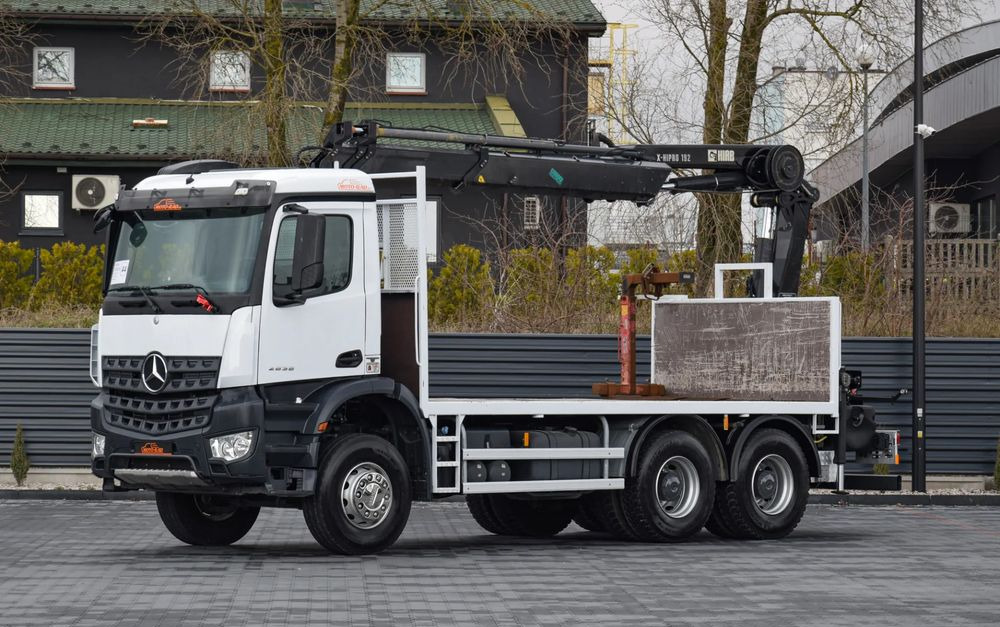 Mercedes-Benz AROCS 2636 / 6x4 / HIAB X-HIPRO 192 E-3 / WYSUW x3 / ROTATOR / STEROWANIE RADIOWE / UDT / PODPORY HYDRAULICZNE / AUTOMAT / KAMERA COFANIA / NISKI PRZEBIEG / SPROWADZONY - 기타 기계 : 사진 1 Mercedes-Benz AROCS 2636 / 6x4 / HIAB X-HIPRO 192 E-3 / WYSUW x3 / ROTATOR / STEROWANIE RADIOWE / UDT / PODPORY HYDRAULICZNE / AUTOMAT / KAMERA COFANIA / NISKI PRZEBIEG / SPROWADZONY - 기타 기계 : 사진 1